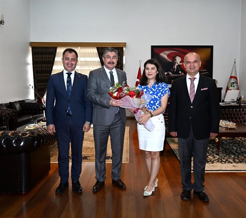 Tapu ve Kadastro Genel Müdürlüğü’nün Kuruluşunun 176. Yıldönümünde Vali Yılmaz'a Ziyaret