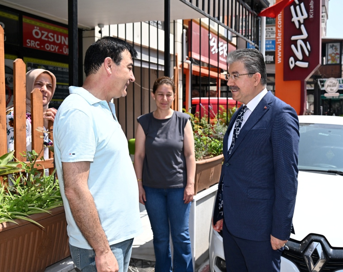 Vali Dr. Erdinç Yılmaz Esnaflarımızı Ziyaret Etti